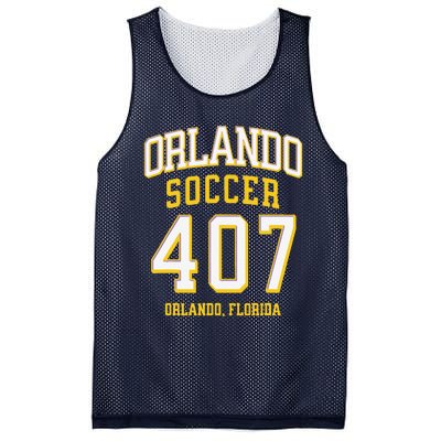 City Of Orlando Soccer Area Code 407 Collection Mesh Reversible Basketball Jersey Tank