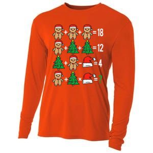 Christmas Order Of Operations Math Christmas Teacher Santa Gift Cooling Performance Long Sleeve Crew