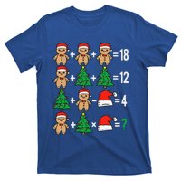 Christmas Order Of Operations Math Christmas Teacher Santa Gift T-Shirt