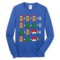 Christmas Order Of Operations Math Christmas Teacher Santa Gift Tall Long Sleeve T-Shirt