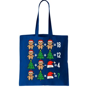 Christmas Order Of Operations Math Christmas Teacher Santa Gift Tote Bag