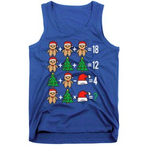 Christmas Order Of Operations Math Christmas Teacher Santa Gift Tank Top