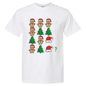 Christmas Order Of Operations Math Christmas Teacher Santa Gift Garment-Dyed Heavyweight T-Shirt