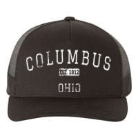 Columbus Ohio OH Vintage Yupoong Adult 5-Panel Trucker Hat