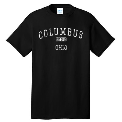 Columbus Ohio OH Vintage Tall T-Shirt