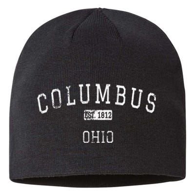 Columbus Ohio OH Vintage Sustainable Beanie