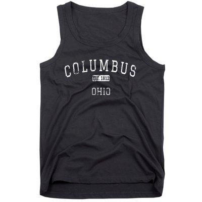 Columbus Ohio OH Vintage Tank Top