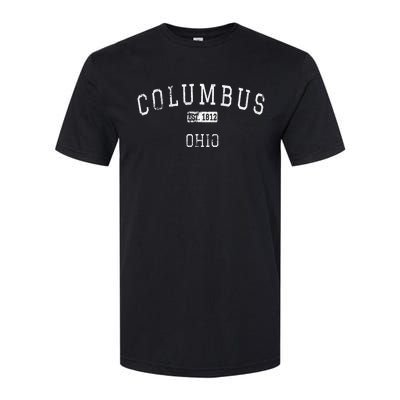 Columbus Ohio OH Vintage Softstyle® CVC T-Shirt