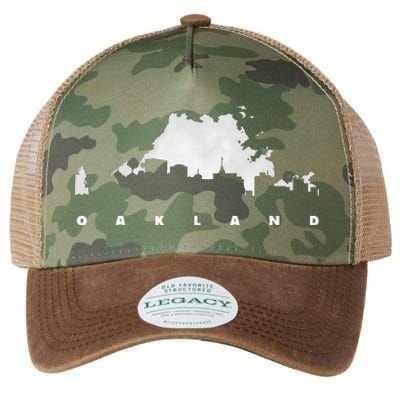 City Of Oakland California Legacy Tie Dye Trucker Hat