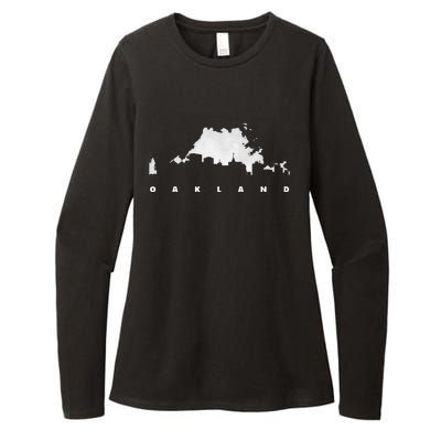 City Of Oakland California Womens CVC Long Sleeve Shirt