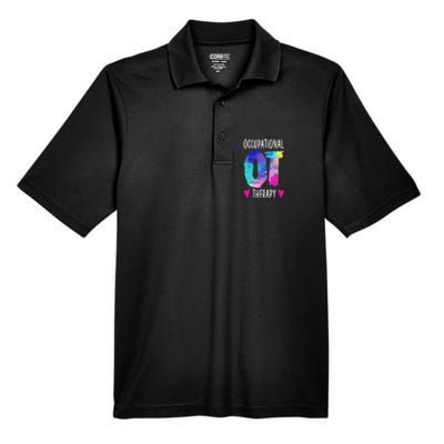 Colorful OTA Occupational Therapy Occupational Therapist Men's Origin Performance Piqué Polo