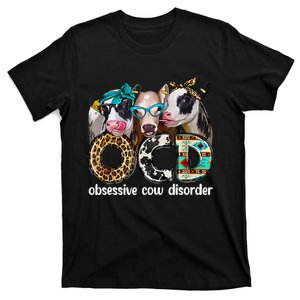 Cute OCD Obsessive cow disorder 3 cute heifer cow T-Shirt