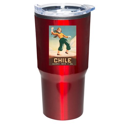 Chile Office Of Tourism Vintage 1930 Poster Tumbler