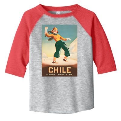 Chile Office Of Tourism Vintage 1930 Poster Toddler Fine Jersey T-Shirt