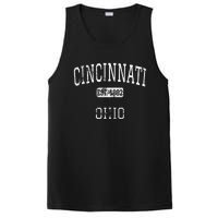 Cincinnati Ohio Oh Vintage PosiCharge Competitor Tank