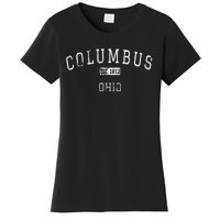 Columbus Ohio OH Vintage Women's T-Shirt