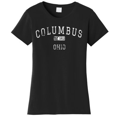 Columbus Ohio OH Vintage Women's T-Shirt