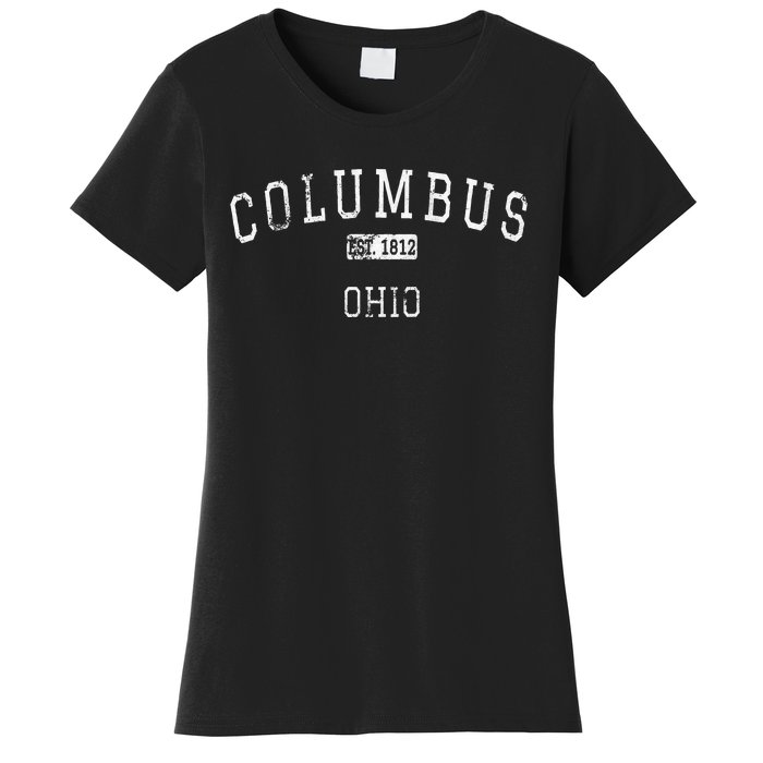 Columbus Ohio OH Vintage Women's T-Shirt