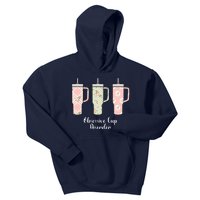 Cool Ocd Obsessive Cup Disorder Funny Stanley Cup Kids Hoodie