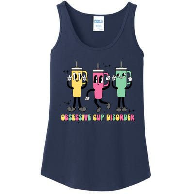 Cool Ocd Odsessive Cup Disorder Funny Stanley Cup Ladies Essential Tank