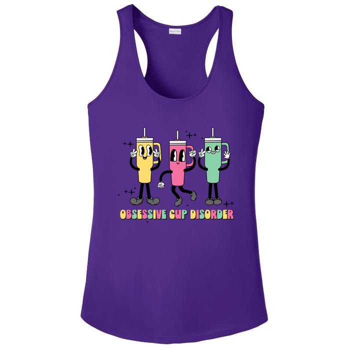 Cool Ocd Odsessive Cup Disorder Funny Stanley Cup Ladies PosiCharge Competitor Racerback Tank