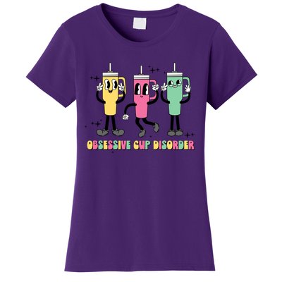 Cool Ocd Odsessive Cup Disorder Funny Stanley Cup Women's T-Shirt