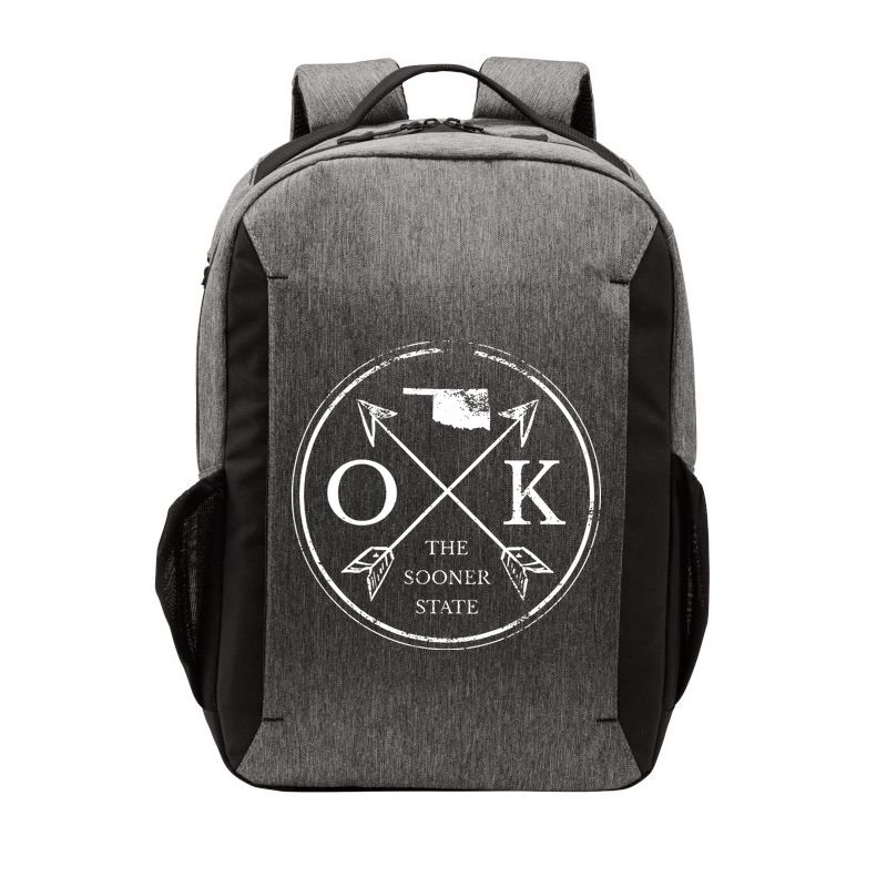 Cute Oklahoma Ok The Sooner State Vector Backpack