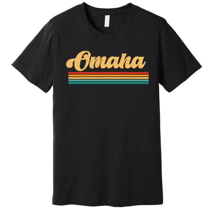 City of Omaha Nebraska Premium T-Shirt