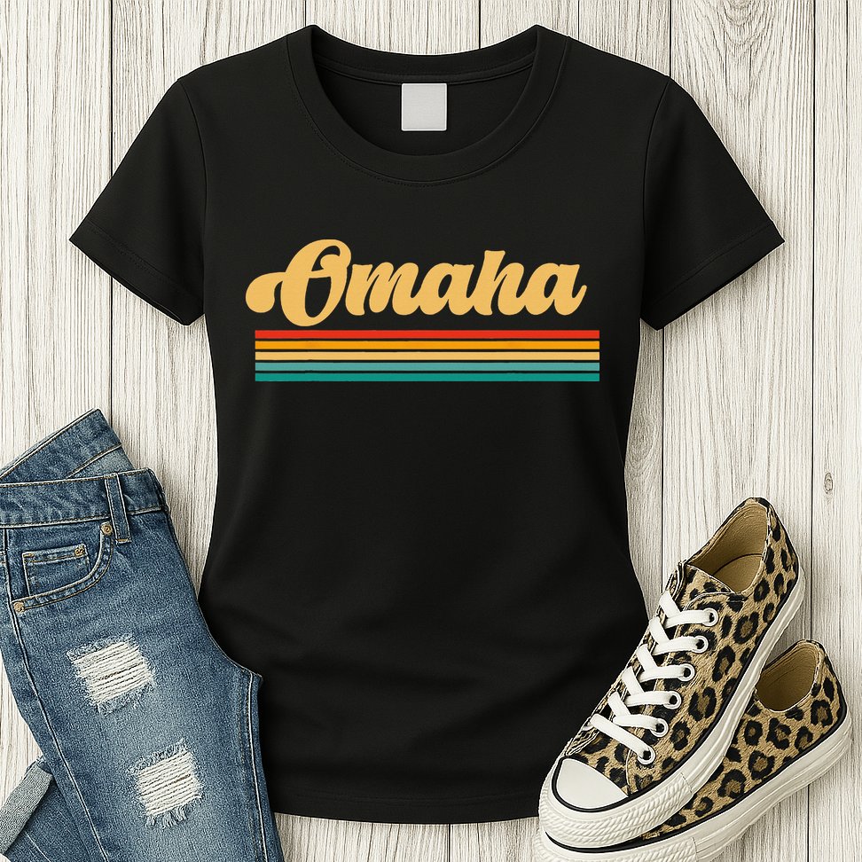 City of Omaha Nebraska Womens T-Shirt