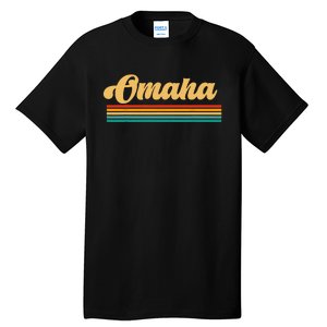 City of Omaha Nebraska Tall T-Shirt