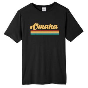 City of Omaha Nebraska Tall Fusion ChromaSoft Performance T-Shirt