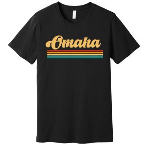 City of Omaha Nebraska Premium T-Shirt