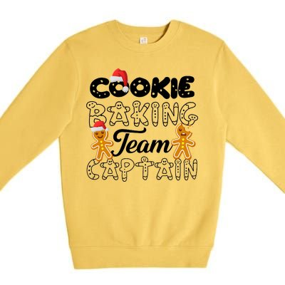 Cookie Baking Team Captain Premium Crewneck Sweatshirt