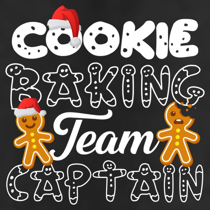 Cookie Baking Team Captain 7 Panel Mesh Trucker Snapback Hat