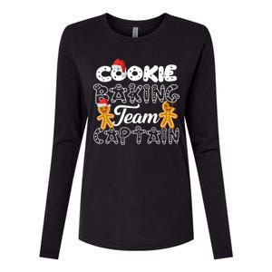 Cookie Baking Team Captain Womens Cotton Relaxed Long Sleeve T-Shirt