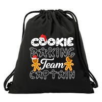 Cookie Baking Team Captain Drawstring Bag