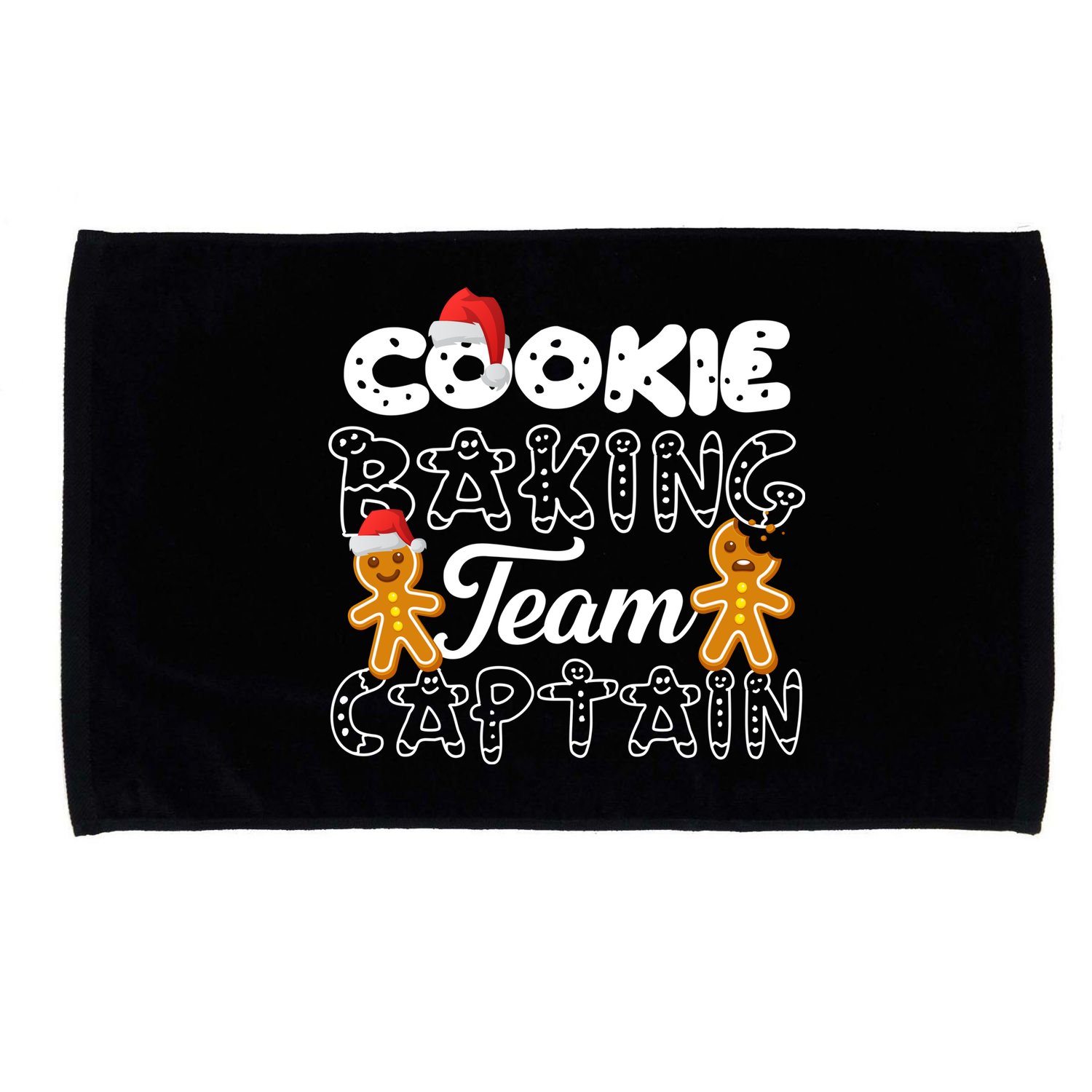 Cookie Baking Team Captain Microfiber Hand Towel