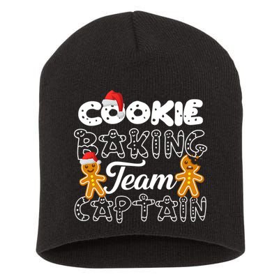 Cookie Baking Team Captain Short Acrylic Beanie