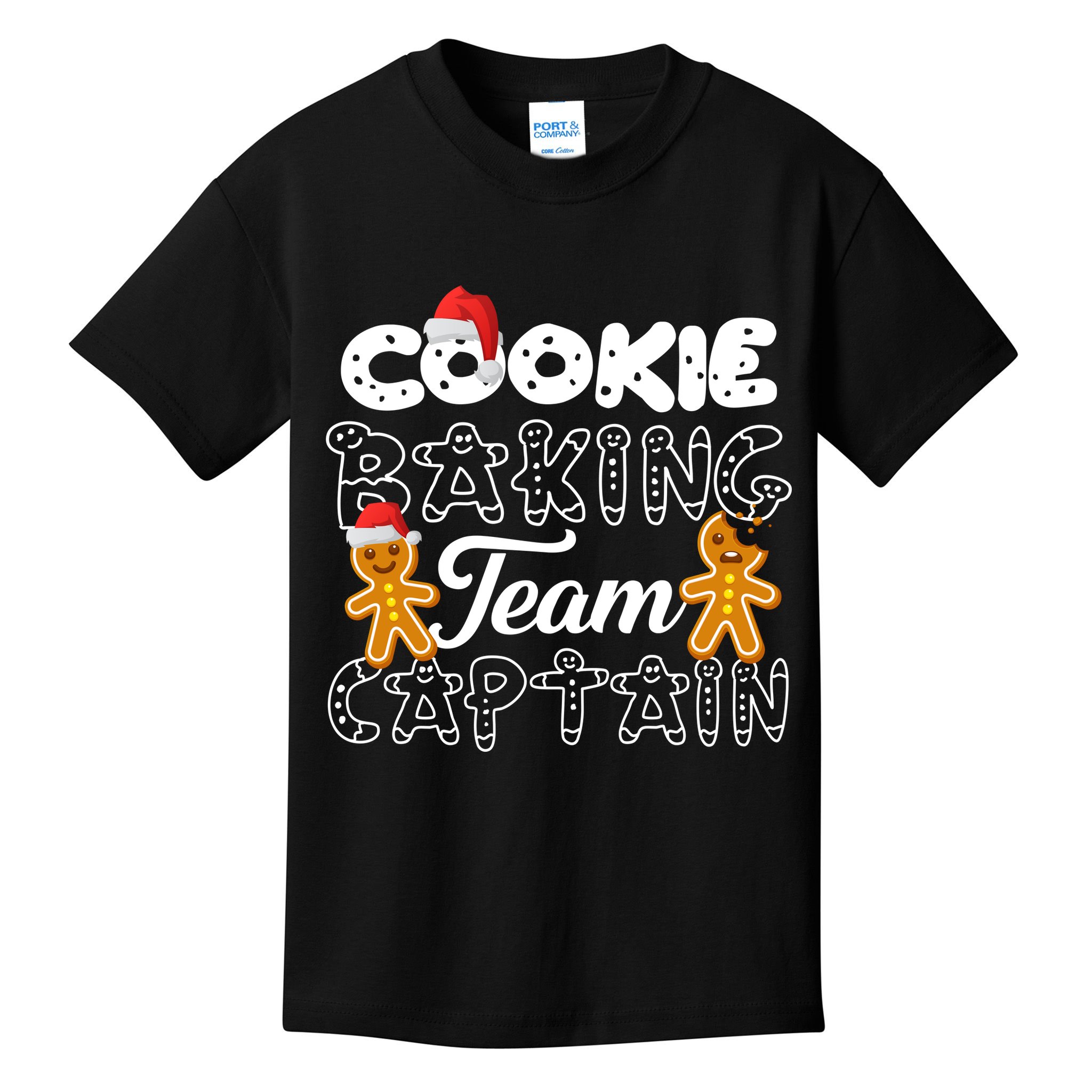 Cookie Baking Team Captain Kids T-Shirt
