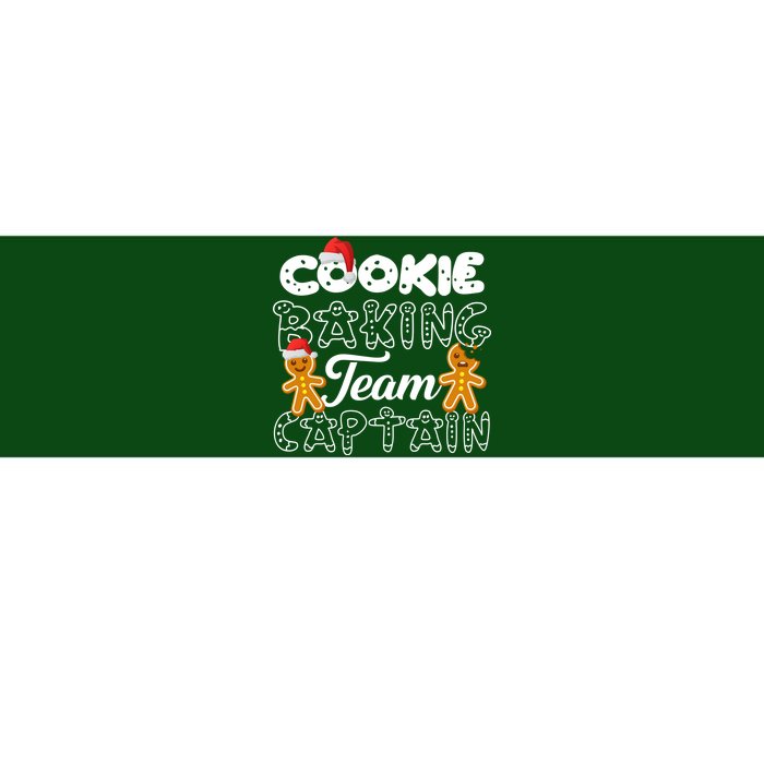 Cookie Baking Team Captain Bumper Sticker