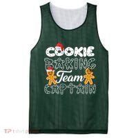 Cookie Baking Team Captain Mesh Reversible Basketball Jersey Tank