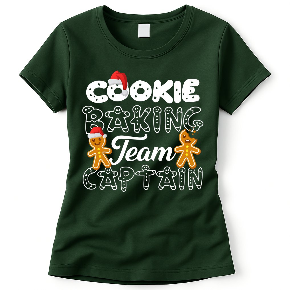 Cookie Baking Team Captain Womens T-Shirt