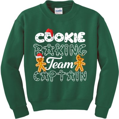 Cookie Baking Team Captain Kids Sweatshirt