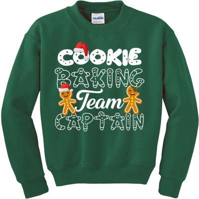 Cookie Baking Team Captain Kids Sweatshirt