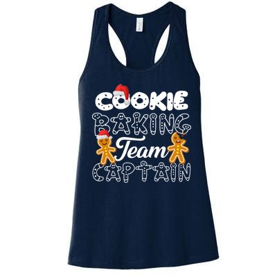 Cookie Baking Team Captain Women's Racerback Tank