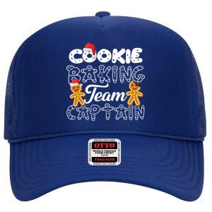 Cookie Baking Team Captain High Crown Mesh Back Trucker Hat