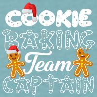 Cookie Baking Team Captain Sueded Cloud Jersey T-Shirt