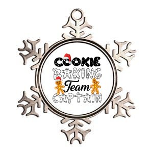 Cookie Baking Team Captain Metallic Star Ornament