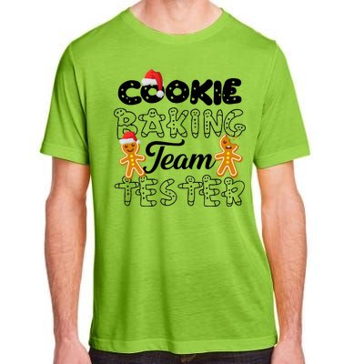 Cookie Baking Team Tester Gingerbread Christmas Adult ChromaSoft Performance T-Shirt