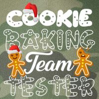 Cookie Baking Team Tester Gingerbread Christmas Legacy Tie Dye Trucker Hat